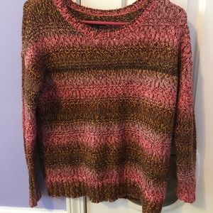 Colorful thick American Eagle sweater
